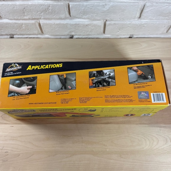 Armor All 12V Car Vac Wet and Dry NWOT - Picture 6 of 12